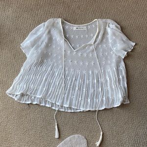 impeccable pig sheer star top